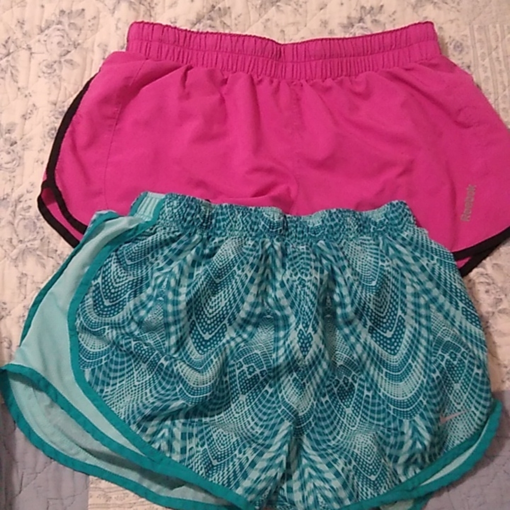 2 running shorts in great condition size M women